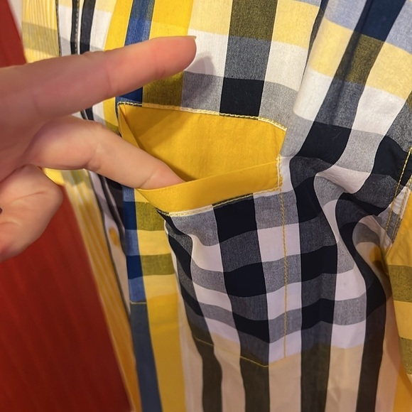 Veno Clothing Cotton Striped Button Shirt 2XL - Picture 2 of 8